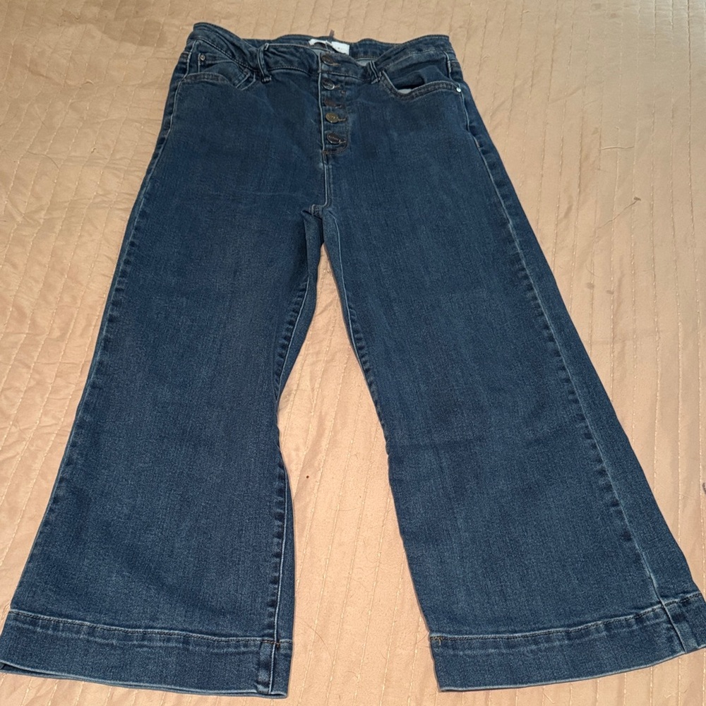 Stylish Blue Flare Women's Jeans